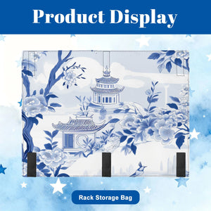 Blue Branch Mahjong Tote Bag Set