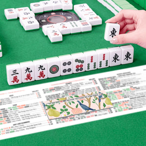 Blue Birdie Mahjong Card Line Reader (Set of 4)
